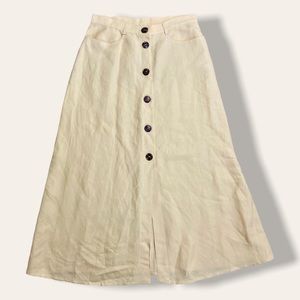 Vintage Linen Skirt